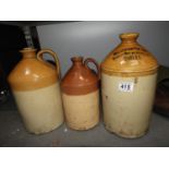 Stoneware Flagon