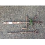 Metal Garden Measuring Sticks