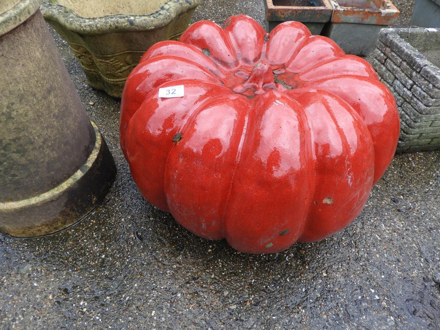 Glazed Garden Pumpkin