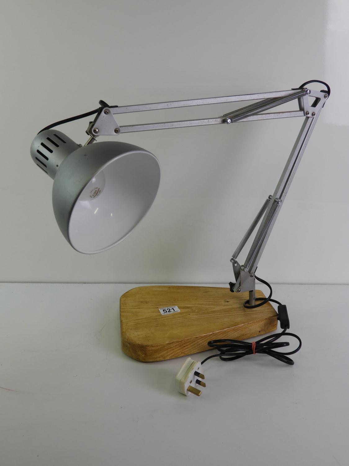 Angle Lamp on Base