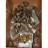 Box of Ironmongery - Door Furniture