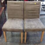 Pair of Modern Dining Chairs