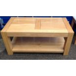 Modern Oak Coffee Table