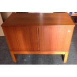 Two Door Record Cabinet