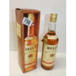 Bottle of Bells Whisky