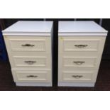 Pair of Modern Bedside Cabinets