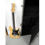 Electric Guitar in Case - Marked Fender Stratocaster - NB: We Cannot Confirm Authenticity