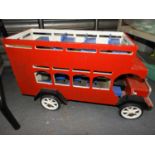 Child's Wooden Toy Bus