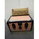 Decorative Trunk and Storage Drawers