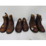 Brogues, Brogue Boots etc - Size 8.5