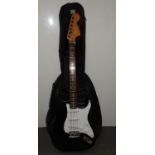 Squier Stratocaster Style Guitar with Bag, Strap and Lead