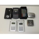 Calculators etc