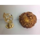 Crystal Temptation Globe and Trinket Box