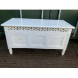 Belgravia Modern White Blanket Box