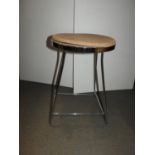 Modern Cork Topped Stool