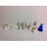 Pin Dolls, Silver Collared Dressing Table Pot etc