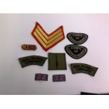 Assorted Insignia - Military etc