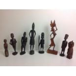 Wooden African Figures