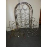 Retro Magazine Rack, Wine Rack etc