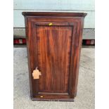 Mahogany Corner Cupboard