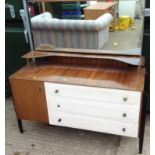 Retro Mirrored Dressing Table