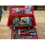 Tool Box and Contents - Bike Tools/Spares