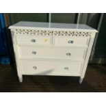 Belgravia Modern Two over Two Chest of Drawers