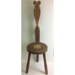 Spinning Stool - Ben Setter of Totnes