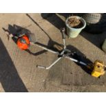 Petrol Strimmer with Visor