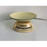 Vintage Salter Enamel Kitchen Scales