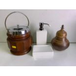 Biscuit Barrel, Lidded Pot etc