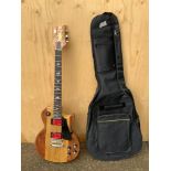 Custom Made L.P. Style Guitar with Bag and Strap