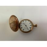 Yellow Metal Pocket Watch