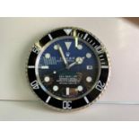 Rolex Dealer Display Clock to Replicate Oyster Perpetual Date Deepsea Sea Dweller