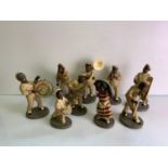 The Saints Marching Band Figurines 1912