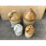 Stoneware Flagons