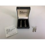 2x Pairs of Rennie Mackintosh Style Earrings