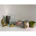 Various China, Ship in Bottle and Vases etc