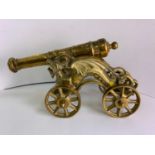 Heavy Brass Cannon
