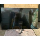 Toshiba 55" Flat Screen TV with Wall Bracket and Remote Control