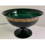 Venetian Glass Bowl - 18cm High x 28cm Diameter