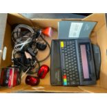 Amstrad Notepad and Computer Leads etc