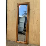 Full Length Pine Framed Mirror