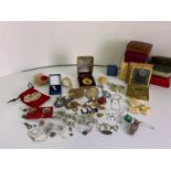 Powder Compact, Costume Jewellery etc