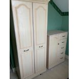 Modern Compactum and Matching Wardrobe