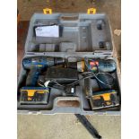 Ryobi Cordless Drills in Case - Untested