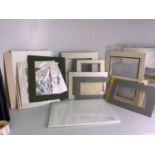 Picture Mount Frames and Pad of Watercolour Paper