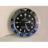 Rolex Dealer Display Clock to Replicate Oyster Perpetual Date GMT Master II