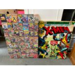 2x Marvel Comic Canvas