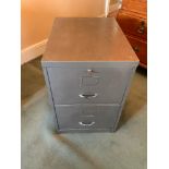 Two Drawer Metal Filing Cabinet